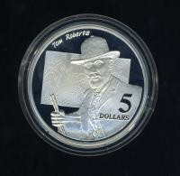 Image 1 for 1996 Australian $5 Silver Coin From Masterpieces Set - Tom Roberts.  The Coin is Sterling Silver and contains over 1oz of Pure Silver.