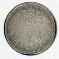 Image 2 for 1916F German Silver Half Mark gEF