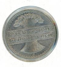Image 2 for 1919E German Silver 50 Pfennig aUNC