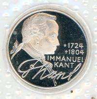Image 1 for 1974D German Silver Proof Five Mark Coin