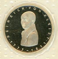 Image 1 for 1977G German Silver Proof Five Mark Coin 