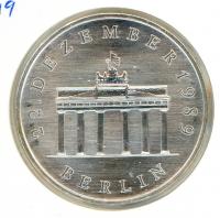 Image 1 for 1990A DDR Silver .999 Twenty Marks UNC