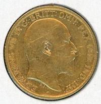Image 2 for 1903S Australian Edward VII Gold Half Sovereign