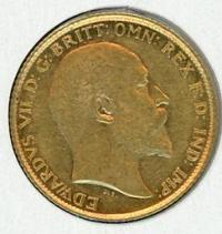 Image 2 for 1908S Australian Edward VII Gold Half Sovereign