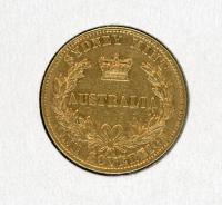 Image 1 for 1870 Australian Sydney Mint Gold Sovereign Type Two - B