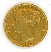 Image 2 for 1877S Australian Shield Gold Sovereign D