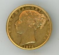 Image 2 for 1878S Australian Shield Gold Sovereign