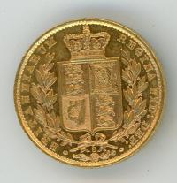 Image 1 for 1878S Australian Shield Gold Sovereign