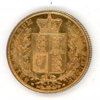 Image 1 for 1881S Australian Shield Gold Sovereign