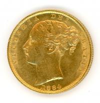 Image 2 for 1884S Australian Shield Gold Sovereign