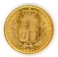 Image 1 for 1884S Australian Shield Gold Sovereign