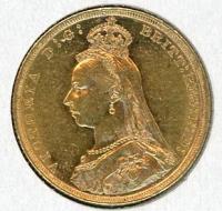 Image 2 for 1889M Australian Jubilee Head Gold Sovereign