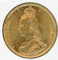 Image 2 for 1892S Australian Jubilee Head Gold Sovereign