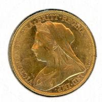 Image 2 for 1899M Australian Veil Head Gold Sovereign