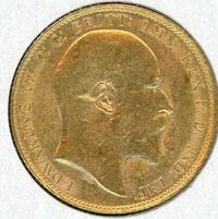 Image 2 for 1908M Australian Edward VII Gold Sovereign