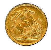 Image 1 for 1909M Australian Edward VII Gold Sovereign