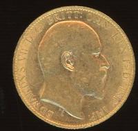 Image 2 for 1909P Australian Edward VII Gold Sovereign B