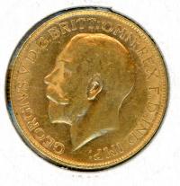 Image 2 for 1913P Australian George V Gold Sovereign