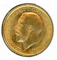 Image 2 for 1915M Australian George V Gold Sovereign (D)