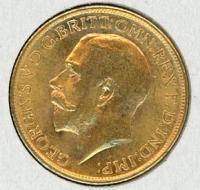 Image 2 for 1915M Australian George V Gold Sovereign (E)