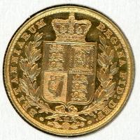 Image 1 for 1884M Australian Shield Gold Sovereign B