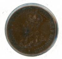 Image 2 for 1918 Australian Half Penny VF