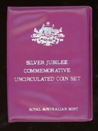 Image 1 for 1977 Australian Mint Set In Purple Wallet