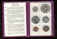 Image 2 for 1977 Australian Mint Set In Purple Wallet