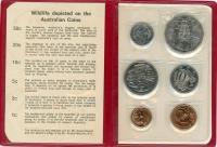 Image 2 for 1983 Australian Mint Set in Red Wallet