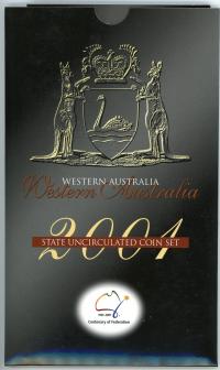 Image 1 for 2001 Centenary of Federation Three Coin Mint Set - Western Australia