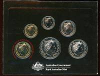 Image 5 for 2014 Special Edition with Coloured Dollar Mint Set - World Money Fair Edition