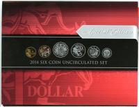 Image 1 for 2014 Special Edition with Coloured Dollar Mint Set