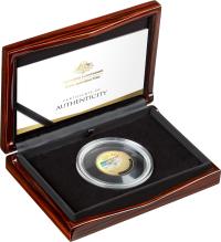 Image 2 for 2023 $100 Beauty Rich & Rare - Twelve Apostles $100 Gold Coloured Proof Domed Coin