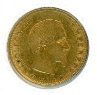Image 2 for 1860A France Gold 10 Francs
