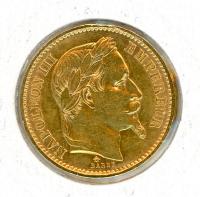 Image 2 for 1867 France Gold 20 Francs