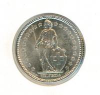 Image 2 for 1913B Switzlerland One Franc aUNC