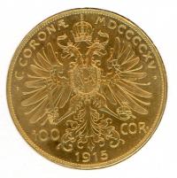 Image 1 for 1915 Austria Gold 100 Corona