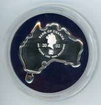 Image 2 for 2002 Uganda 5000 Shillings - Matthew Flinders