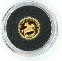 Image 1 for 2015 Solomon Islands 0.5 gram .585 Gold $1.00 200 Years Battle of Waterloo