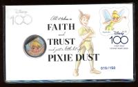 Image 1 for 2023 Faith Trust and Pixie Dust Disney 100th Anniversary Impressions PNC with Metallic Overprint 016-150