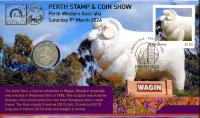 Image 6 for 2024 Set of 5 PNC's Perth Stamp and Coin Show Limited Edition with Matching Numbers 129 - Set 6