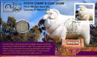 Image 6 for 2024 Set of 5 PNC's Perth Stamp and Coin Show Limited Edition with Matching Numbers 176 - Set 7