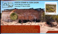 Image 3 for 2024 Set of 5 PNC's Perth Stamp and Coin Show Limited Edition with Matching Numbers 127 - Set 2