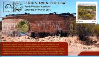Image 3 for 2024 Set of 5 PNC's Perth Stamp and Coin Show Limited Edition with Matching Numbers 176 - Set 7