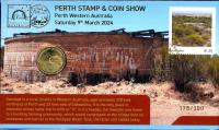 Image 3 for 2024 Set of 5 PNC's Perth Stamp and Coin Show Limited Edition with Matching Numbers 178 - Set 3