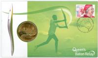 Image 1 for 2006 Queens Baton Relay with $5 Coin