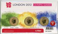 Image 2 for 2012 Issue 08 - London Olympic Games  3 Coin PNC