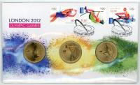Image 1 for 2012 Issue 08 - London Olympic Games  3 Coin PNC
