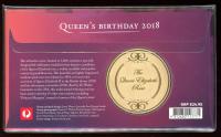 Image 2 for 2018 Queens Birthday Medallic PNC