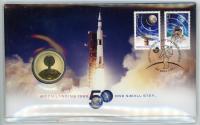 Image 1 for 2019 Issue 25 50th Anniversary of the Moon Landing PNC